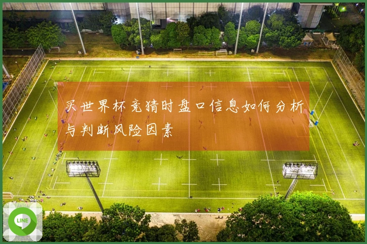 买世界杯竞猜时盘口信息如何分析与判断风险因素