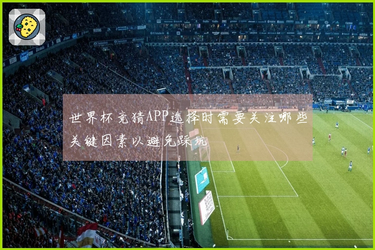 世界杯竞猜APP选择时需要关注哪些关键因素以避免踩坑
